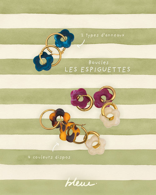 Boucles d'oreilles Les Espiguettes