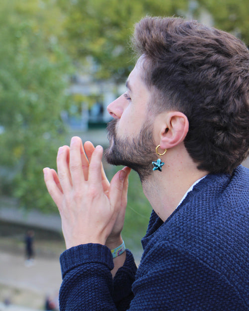 Boucles d'oreilles Cistus