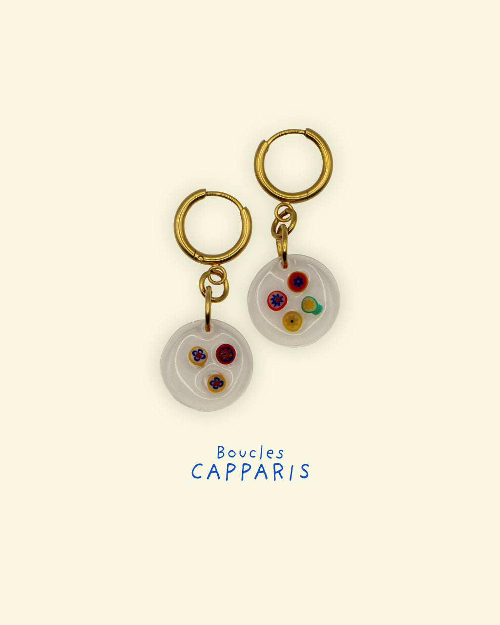 Boucles d'oreilles Capparis