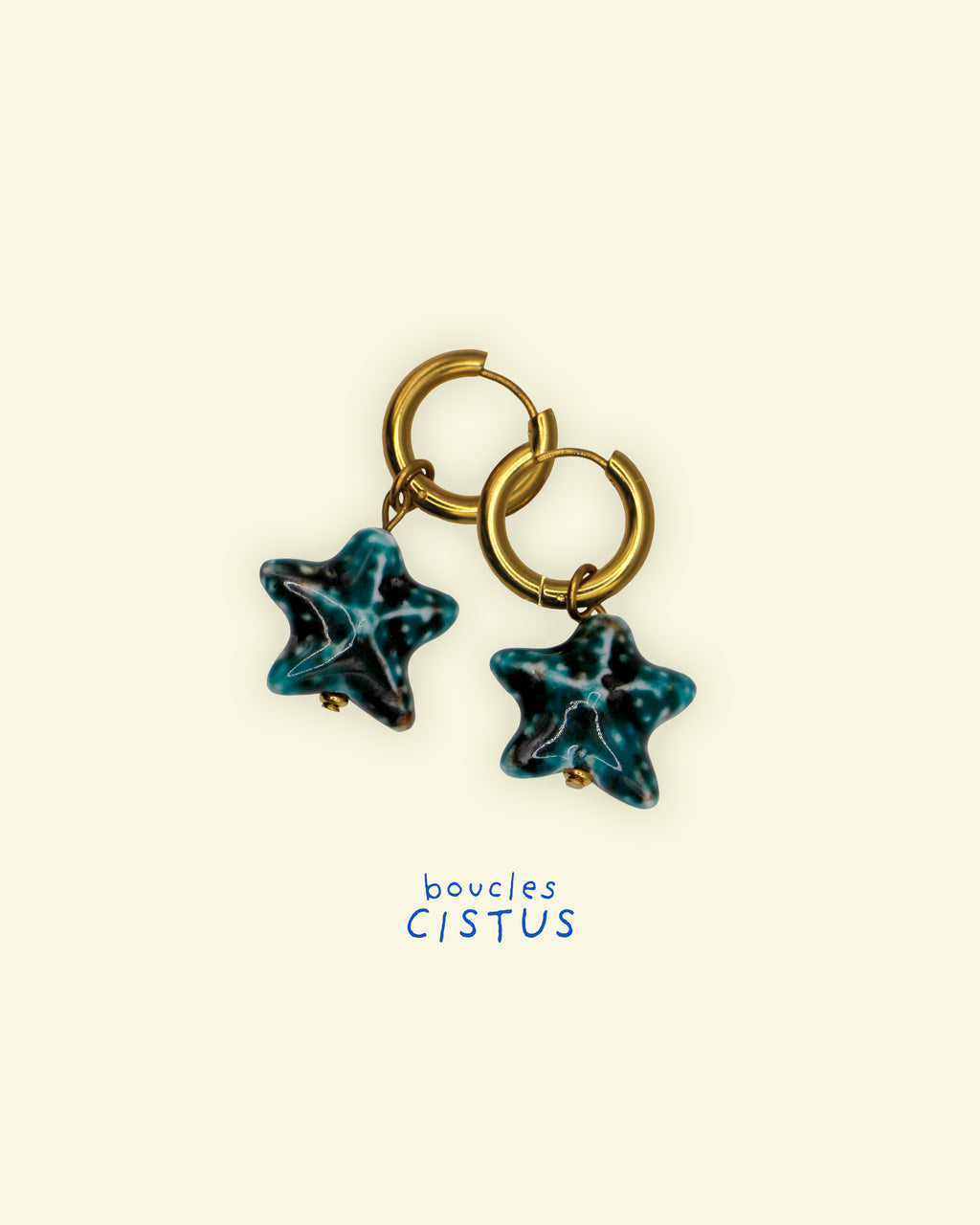 Boucles d'oreilles Cistus